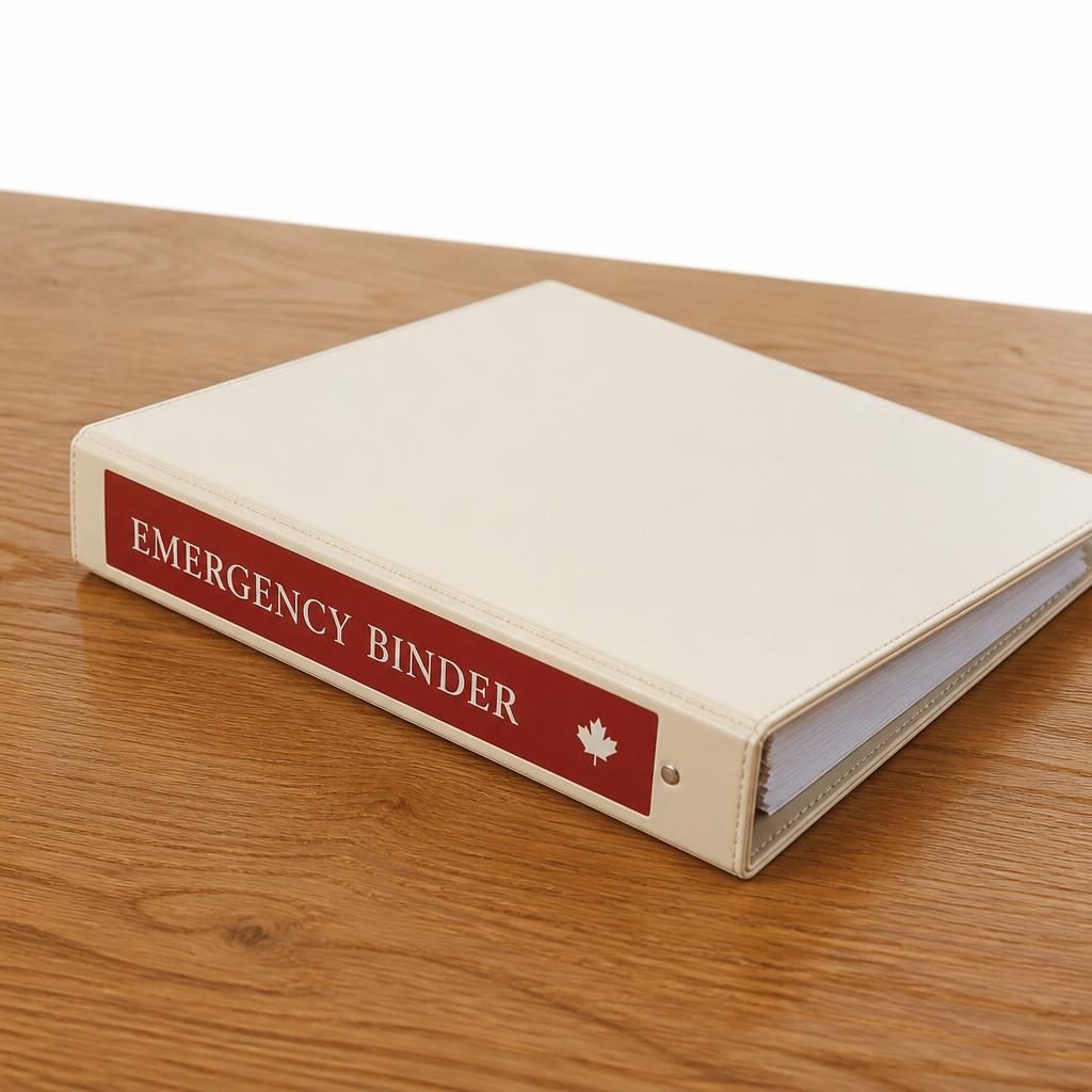 Get the Canadian Emergency Binder preview